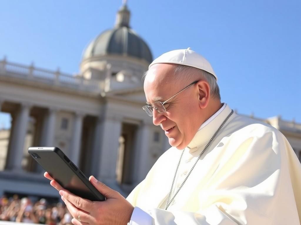 Pope’s April prayer intention: Technology should benefit everyone – Vatican News